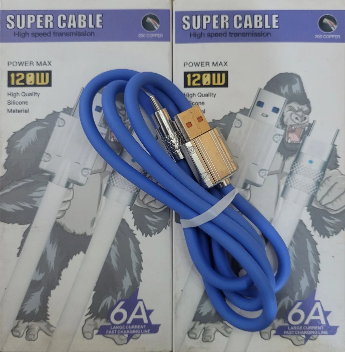 توصيلة شاحن تايب سي سليكون