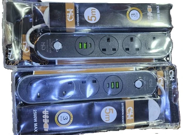 توصيلة كهرباء C05 يو اس بي 5 متر