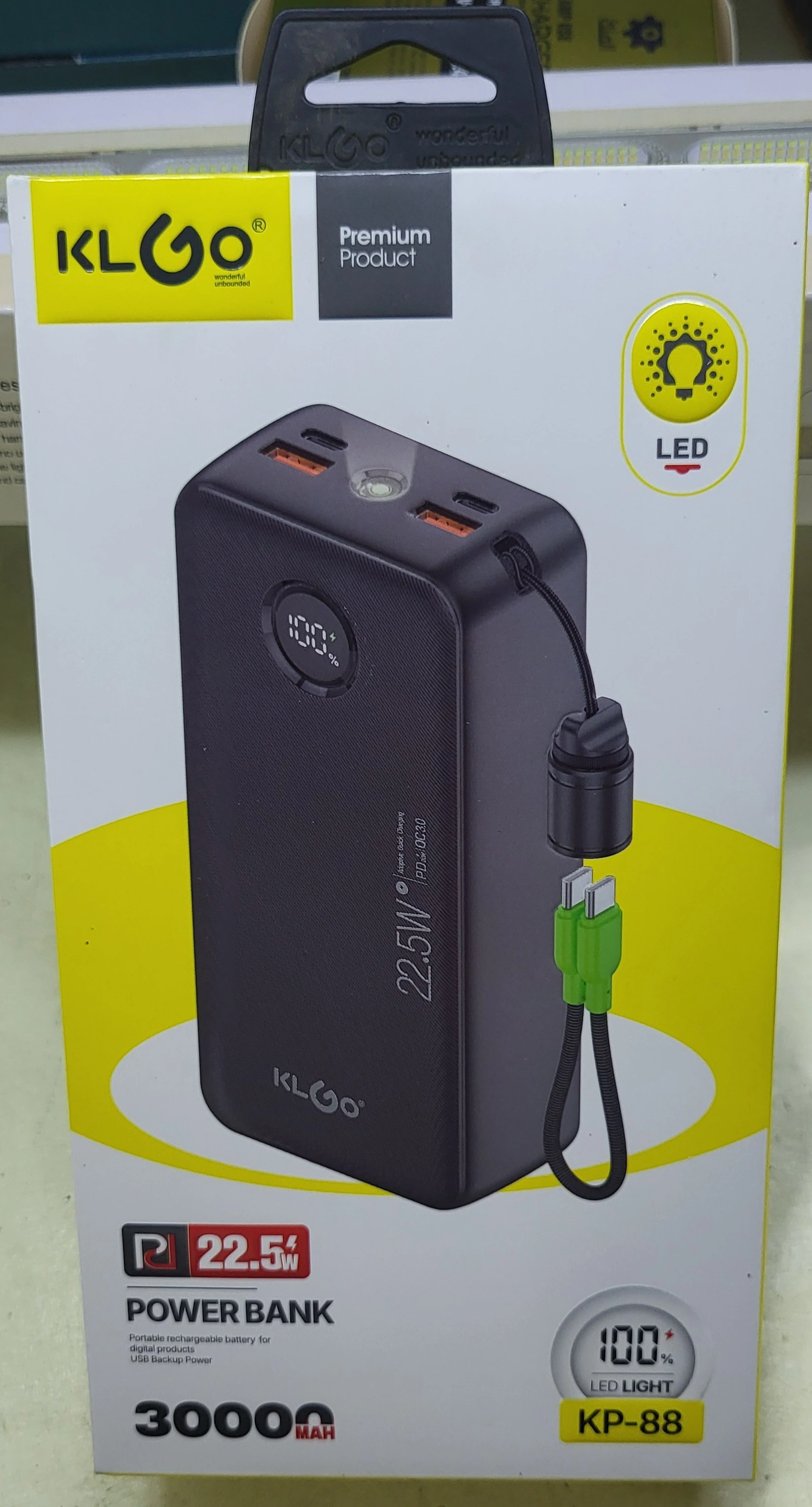 خازن KLGO 30000 الشحن السريع