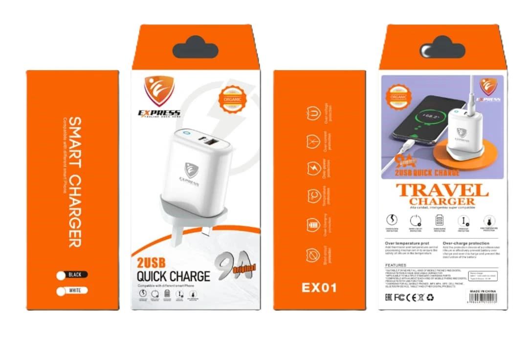 راس شاحن كهرباء EX01