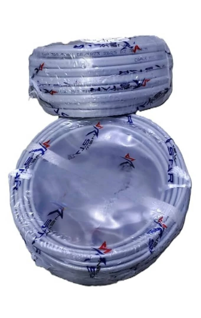 سلك كهرباء ملبس احمر واسود 2.5