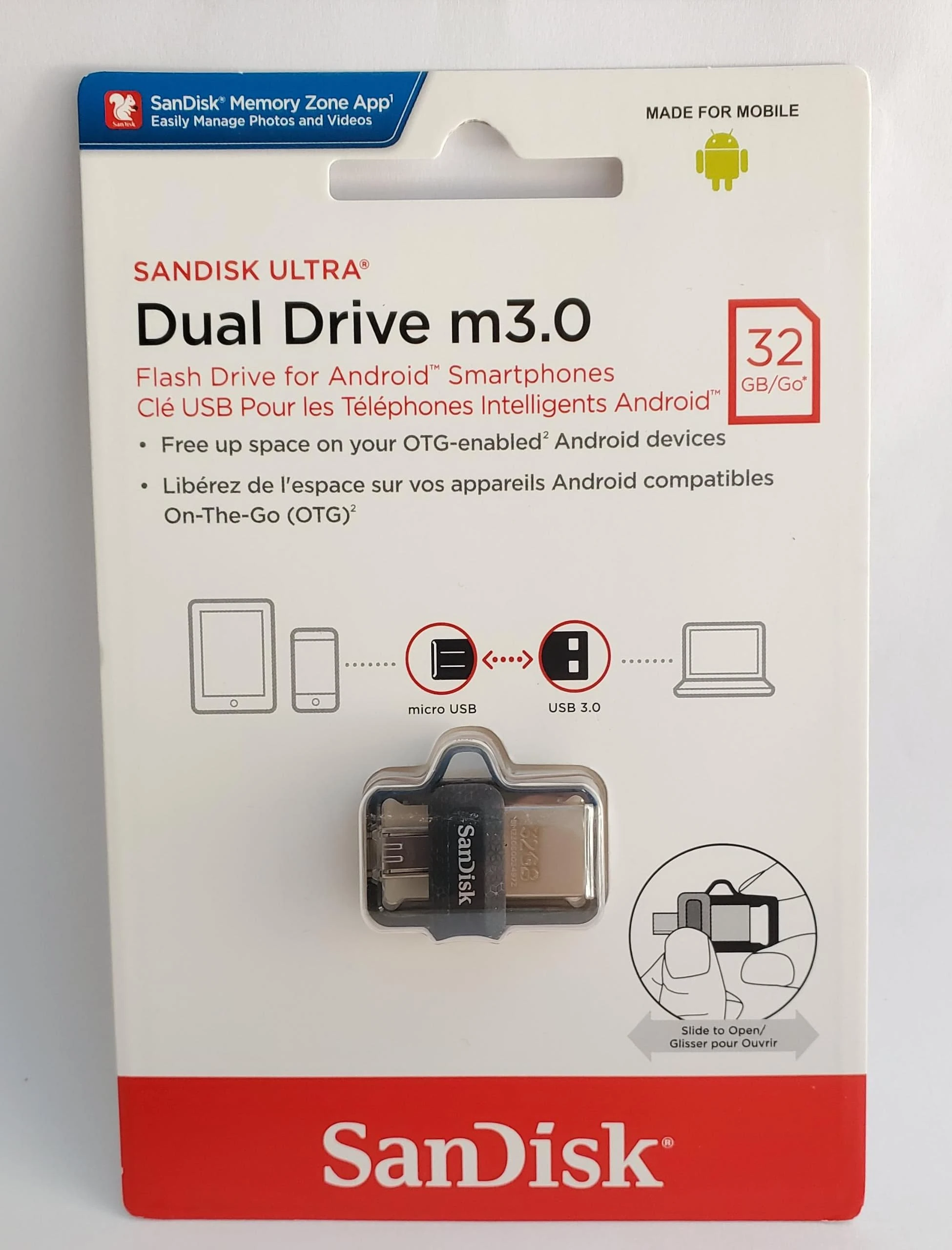 فلاش جالاكسي ساندسك مخرجين 32 جيجا بايت