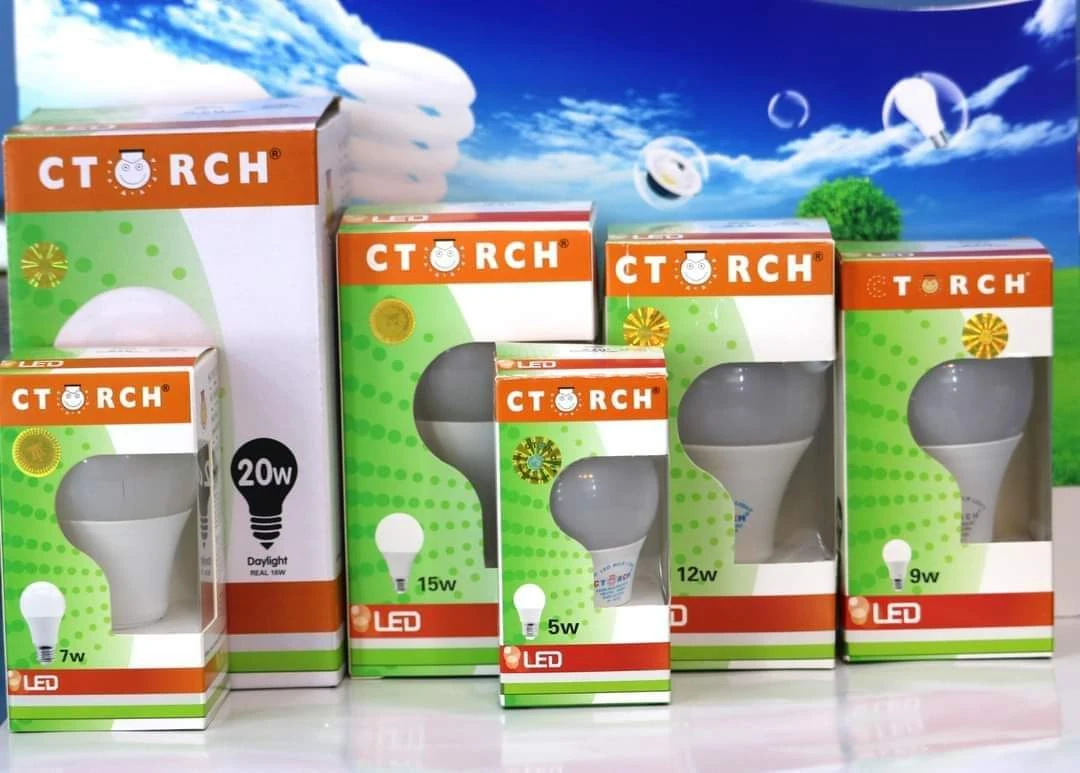 لمبة تورش كهرباء 9 وات قلويز