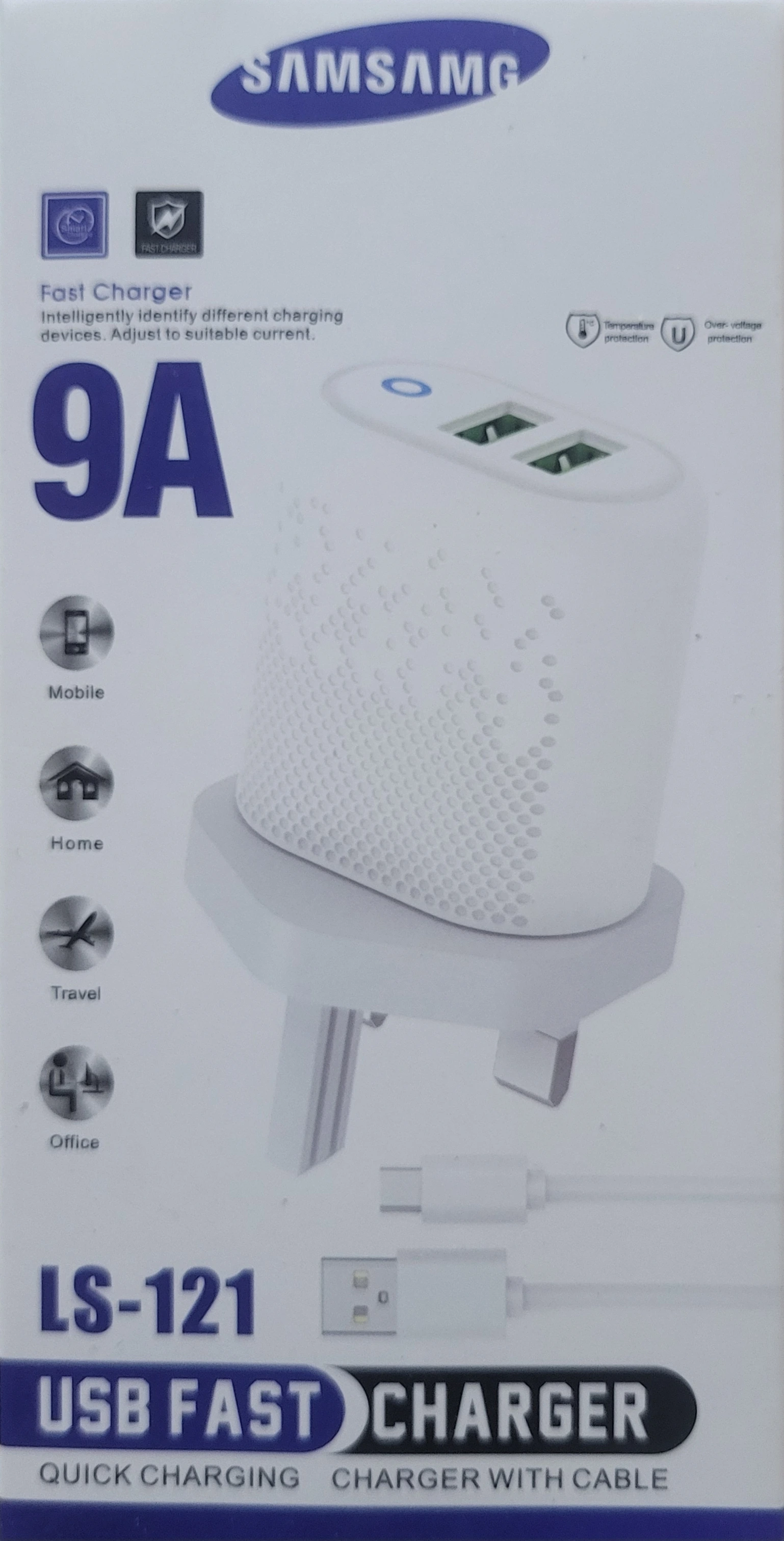 راس شاحن كهرباء مع التوصيلة 121